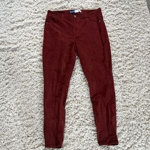 Old Navy Women's high-rise rockstar, super skinny corduroy pants